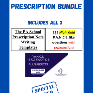 PA SCHOOL PRESCRIPTION BUNDLE